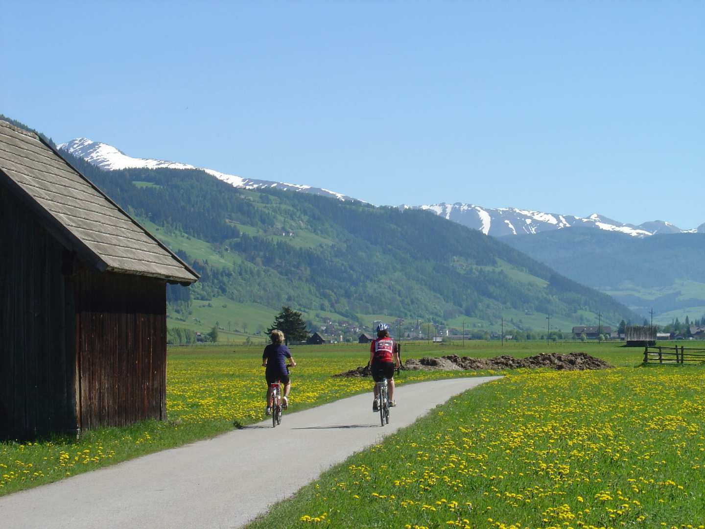 Radreise Österreich Murradweg Radweg bei Lungau