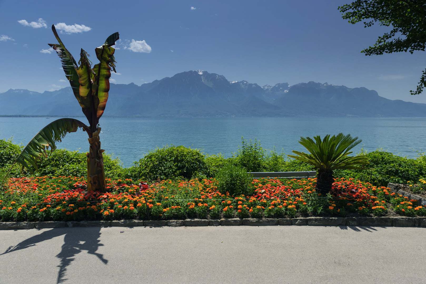 Radreise Schweiz Frankreich Rhoneradweg - Genfer See
