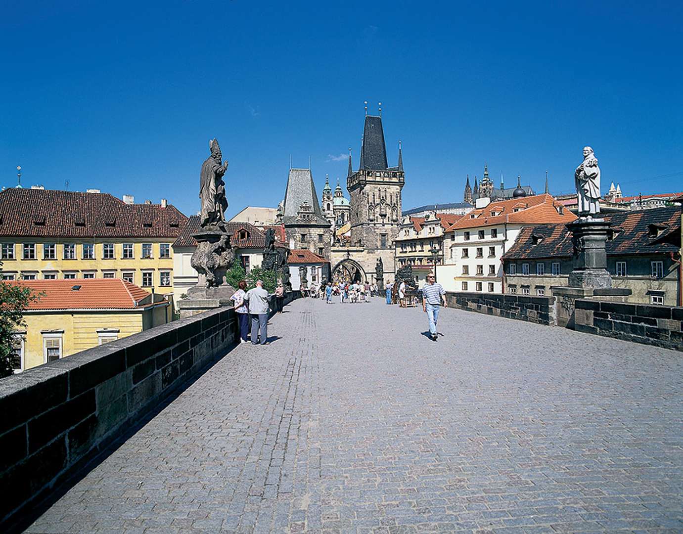 Radreise von Prag nach Dresden - Karlsbrücke