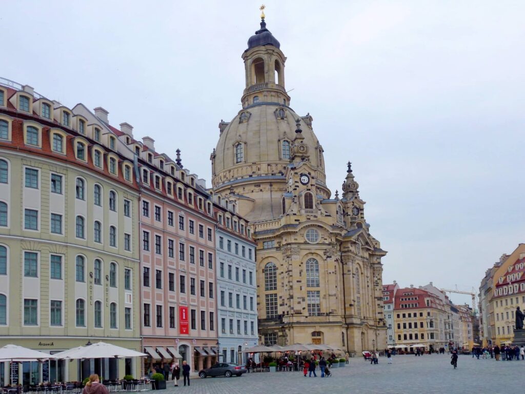 Radreise Deutschland Dresden-Dessau Dresden Frauenkirche