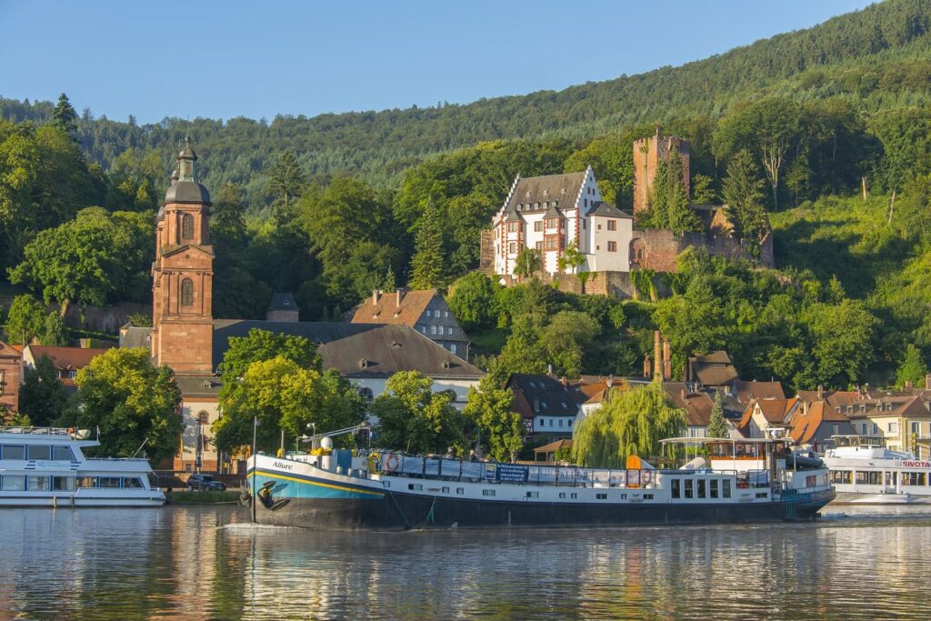 Rad und Schiffsreise Deutschland Bamberg Aschaffenburg MS Allure in Miltenberg