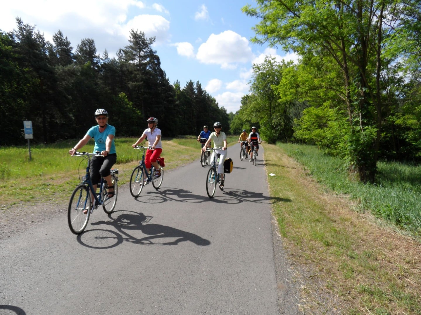 Rad und Schiff Reisen Berlin Stralsund - Radfahrer