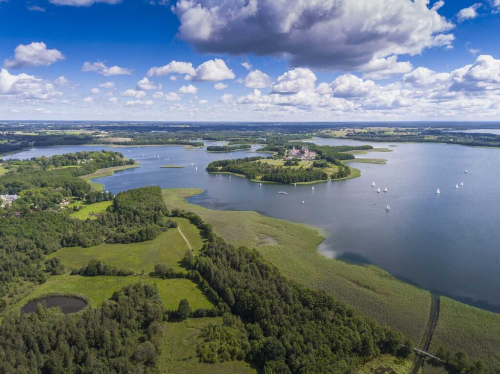 Radreise Baltikum Litauen Polen Klaipeda nach Warschau - Wigry Nationalpark