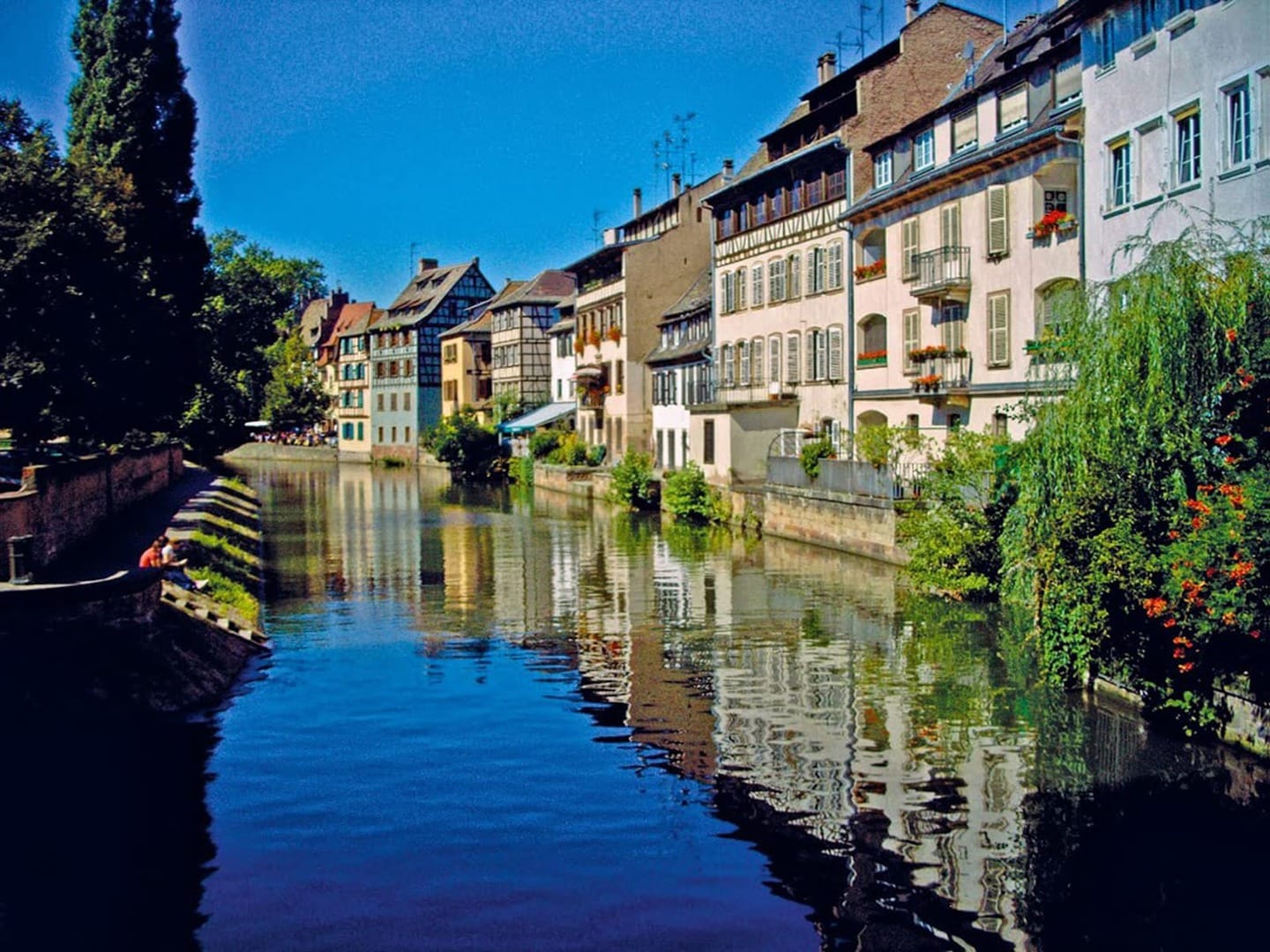 Radreise Frankreich Elsass Weinstraße von Straßburg Colmar Munster nach Basel -Straßburg