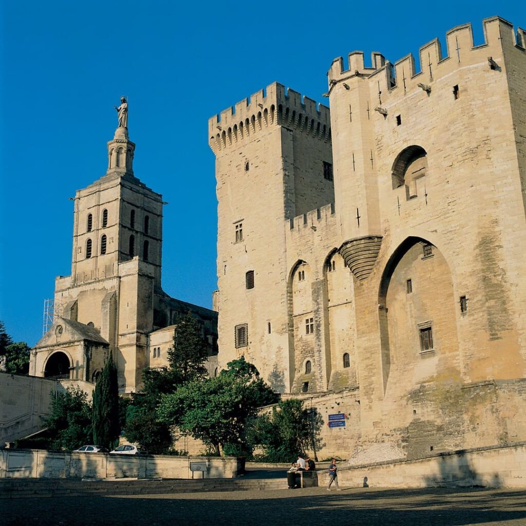 Frankreich Avignon Papstpalast Palais des Papes