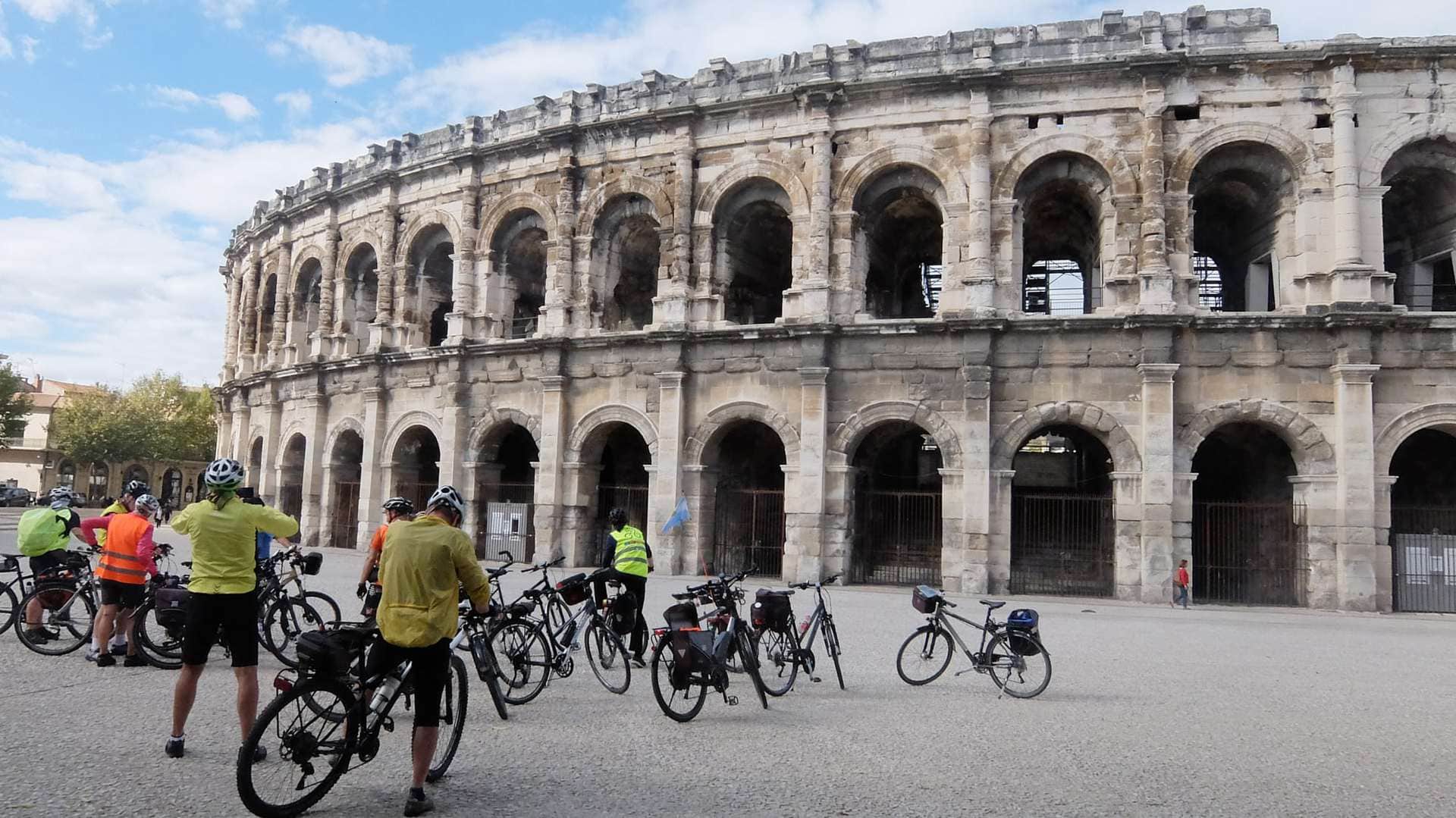 Frankreich Nîmes Amphitheater von Nîmes, Arènes de Nîmes