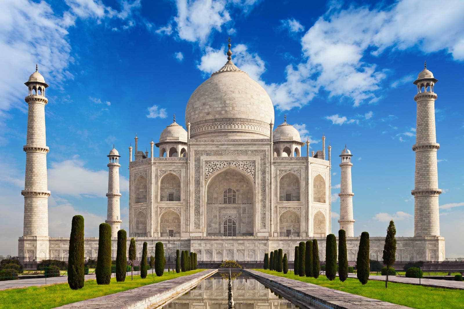Radreise Indien Rajasthan - das prachtvolle Taj Mahal