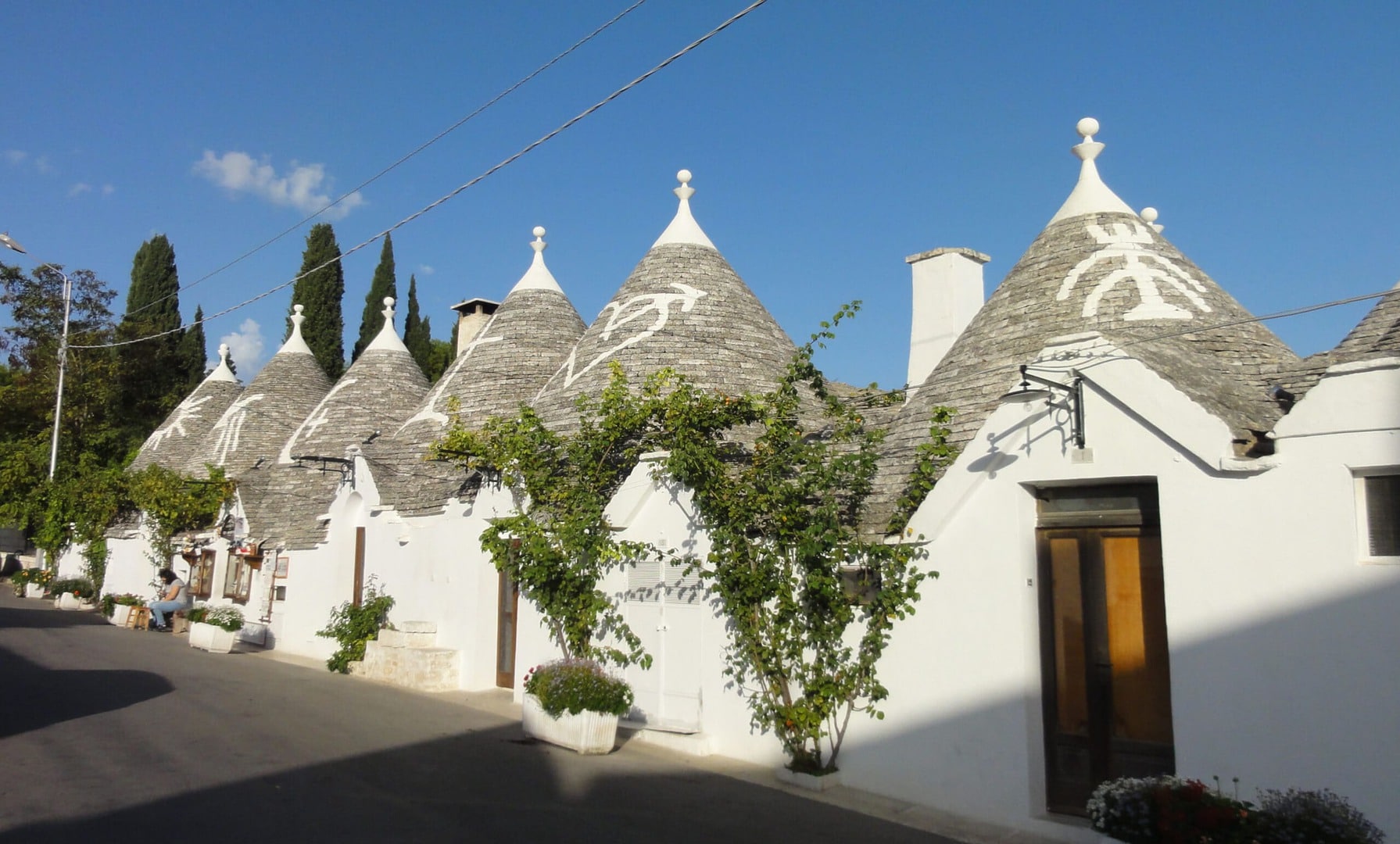 Italien Apulien Alberobello - Trulli in Alberobello