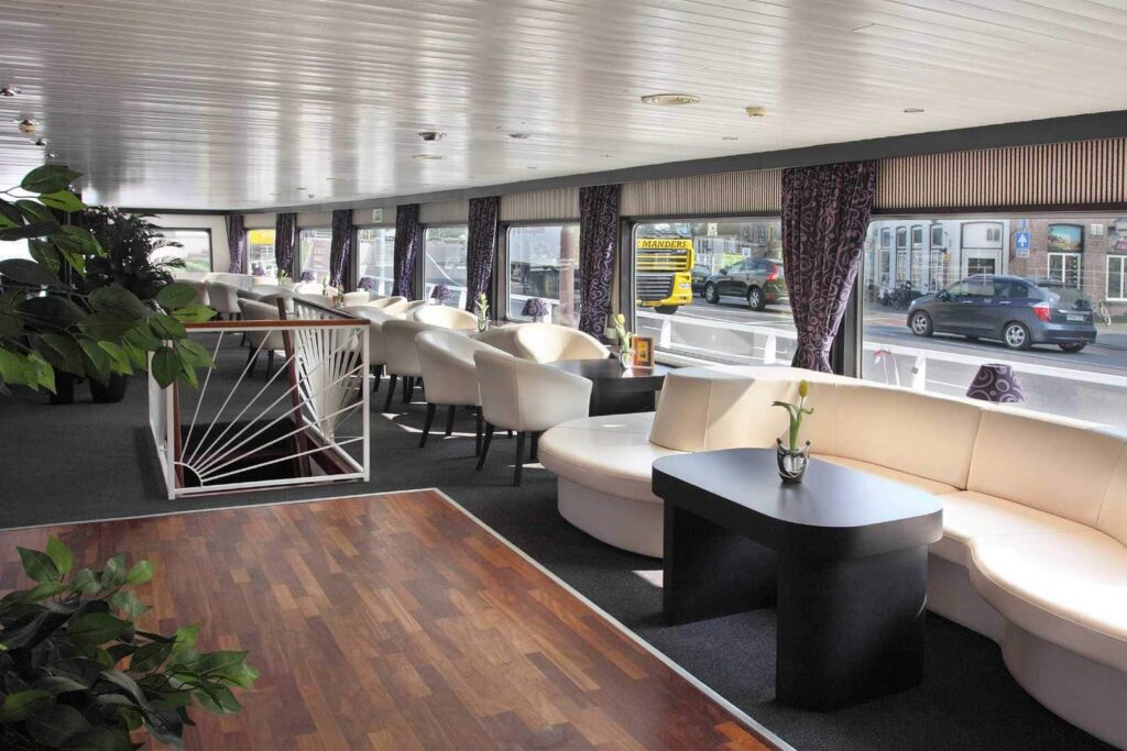 Rad und Schiffsreise durch Nordholland - MS Serena - Restaurant