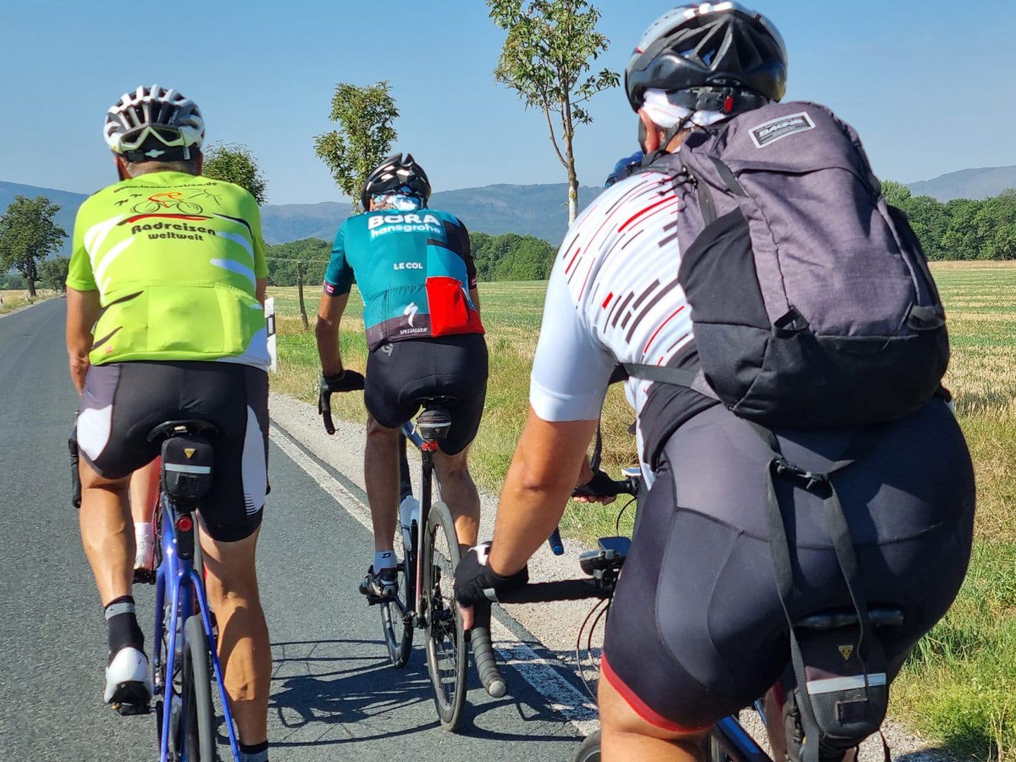 Rennradreise Flensburg nach Garmisch - Rennradtour durch Deutschland - Rennradfahrer