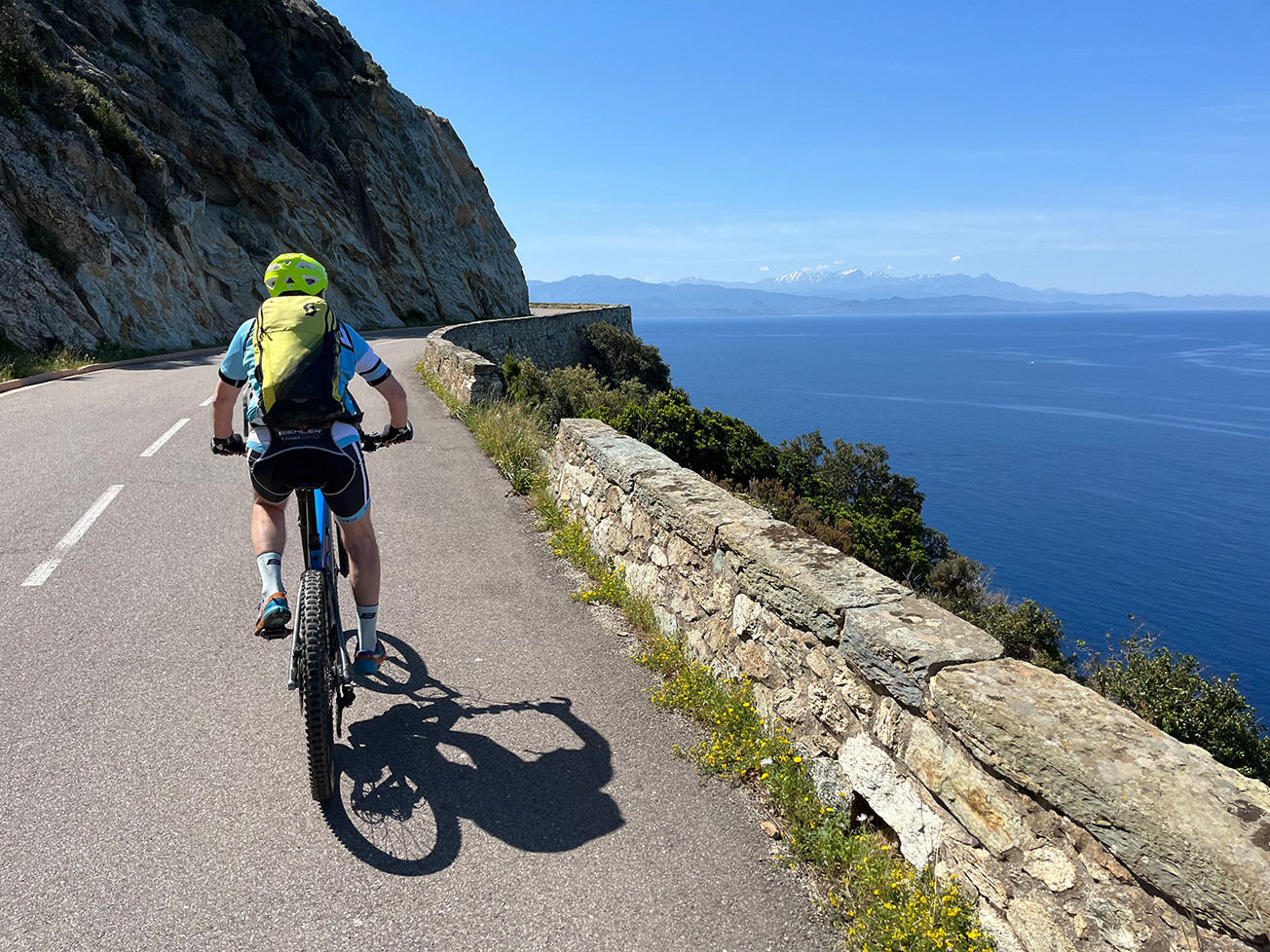 Radreise Korsika Frankreich - Radroute an der Küste