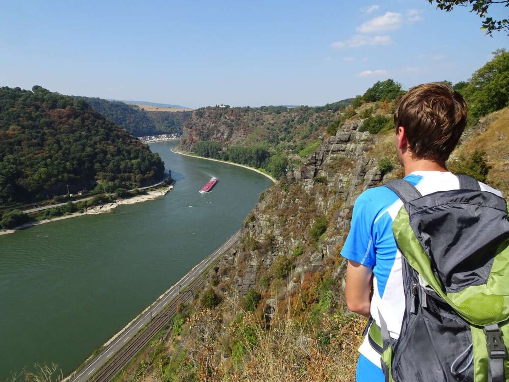 Wanderweg Rheinsteig Deutschland von Rüdesheim nach Koblenz