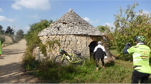 Radreise Italien Apulien - Steinhaus