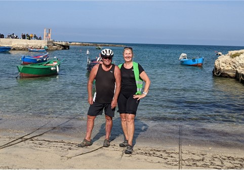 Radreise Italien Apulien - Strand von San Vito