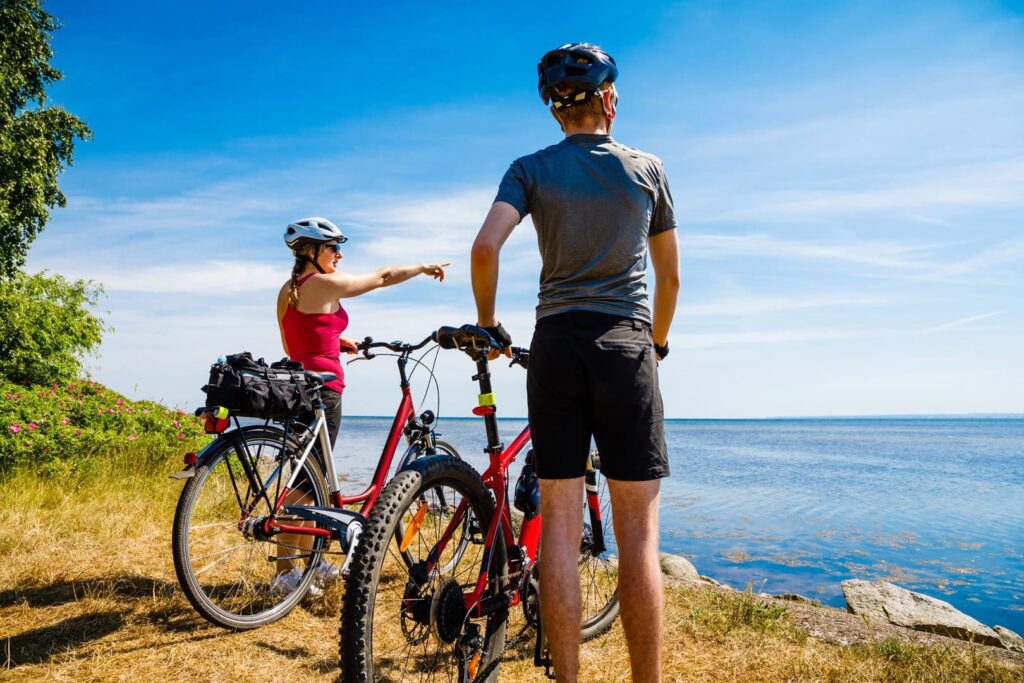 Nord Ostsee Kanal mit dem Fahrrad Brunsbüttel nach Kiel und Eidersperrwerk - Büsum