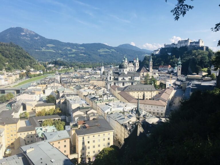 Blick über die Stadt Salzburg