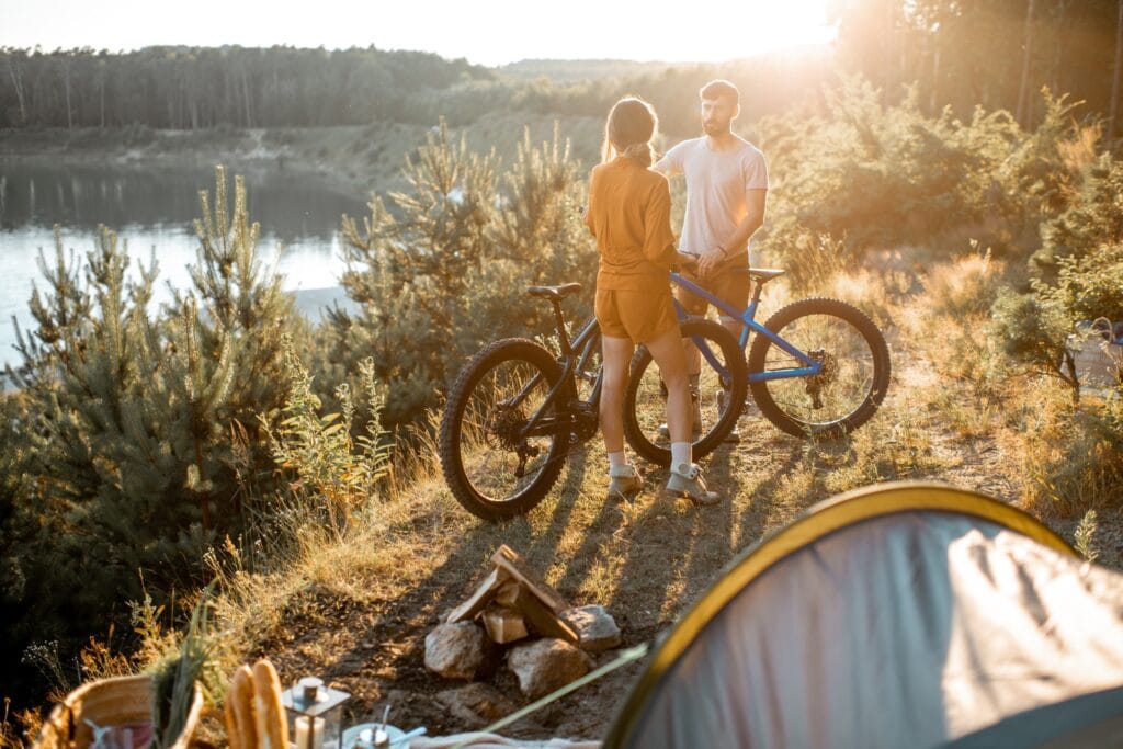 Camping Fahrrad