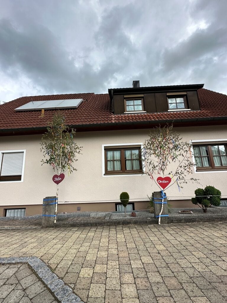 Maibaum für Stefan und Chris