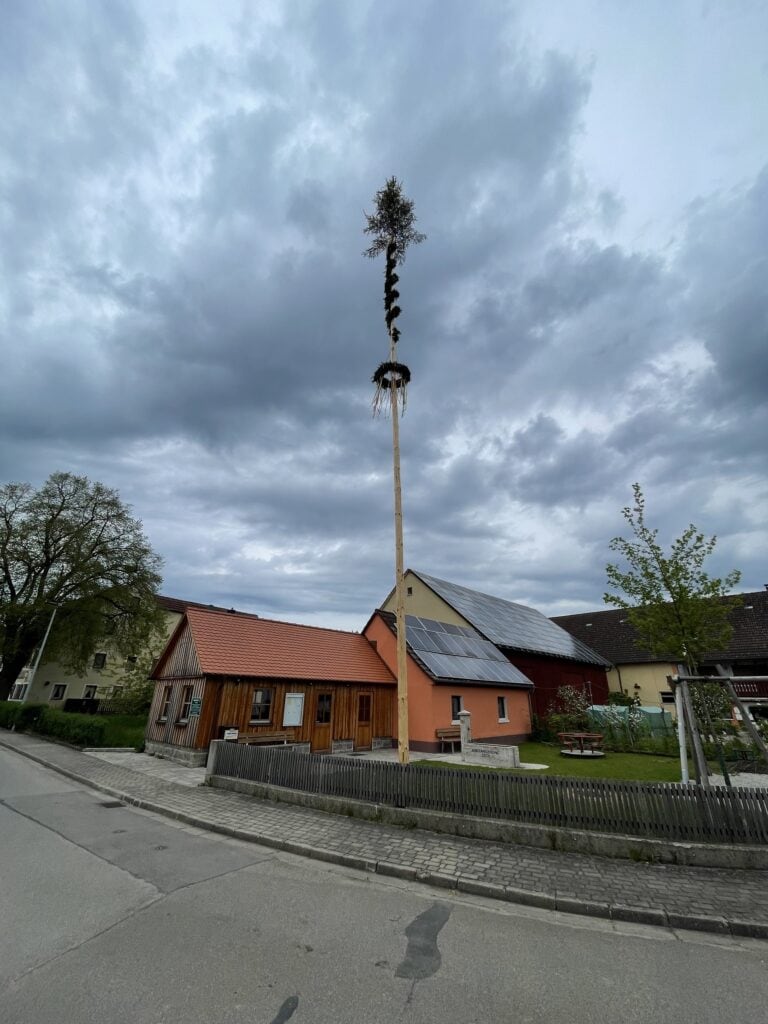 Maibaum Welchenholz in Mittelfranken