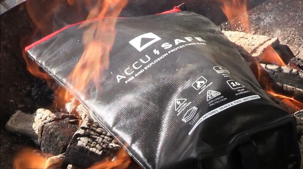 Feuerfeste Akku Tasche