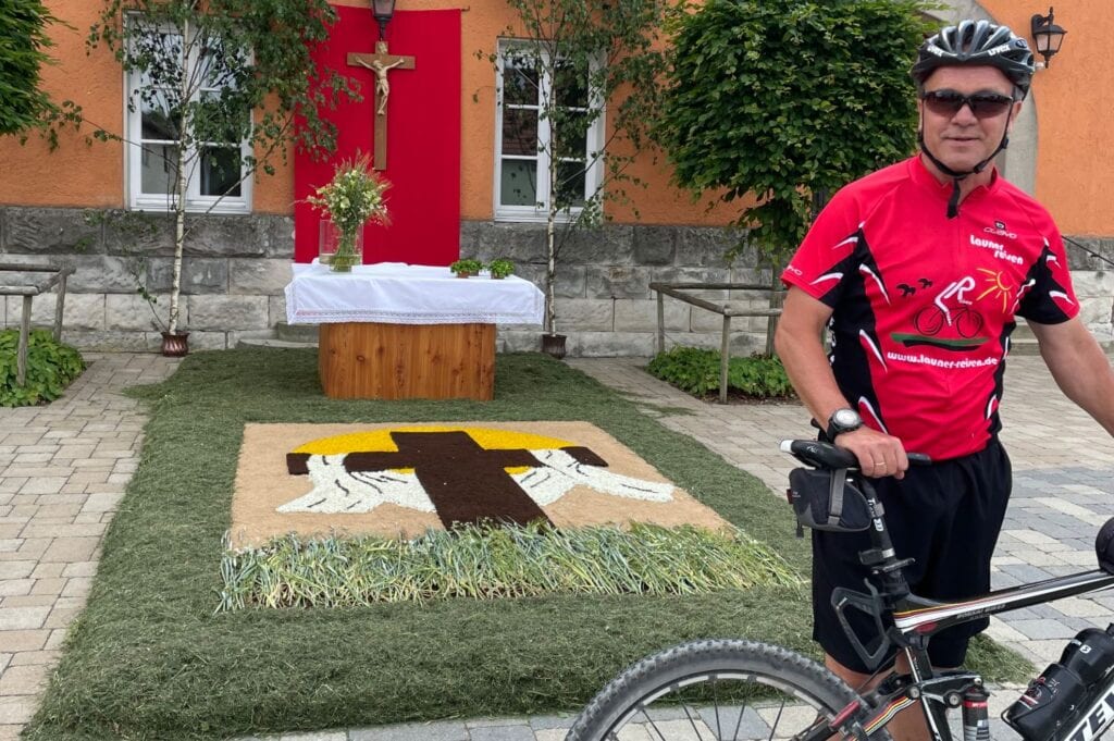 Radtour an Fronleichnam im Ostalbkreis und Mittelfranken