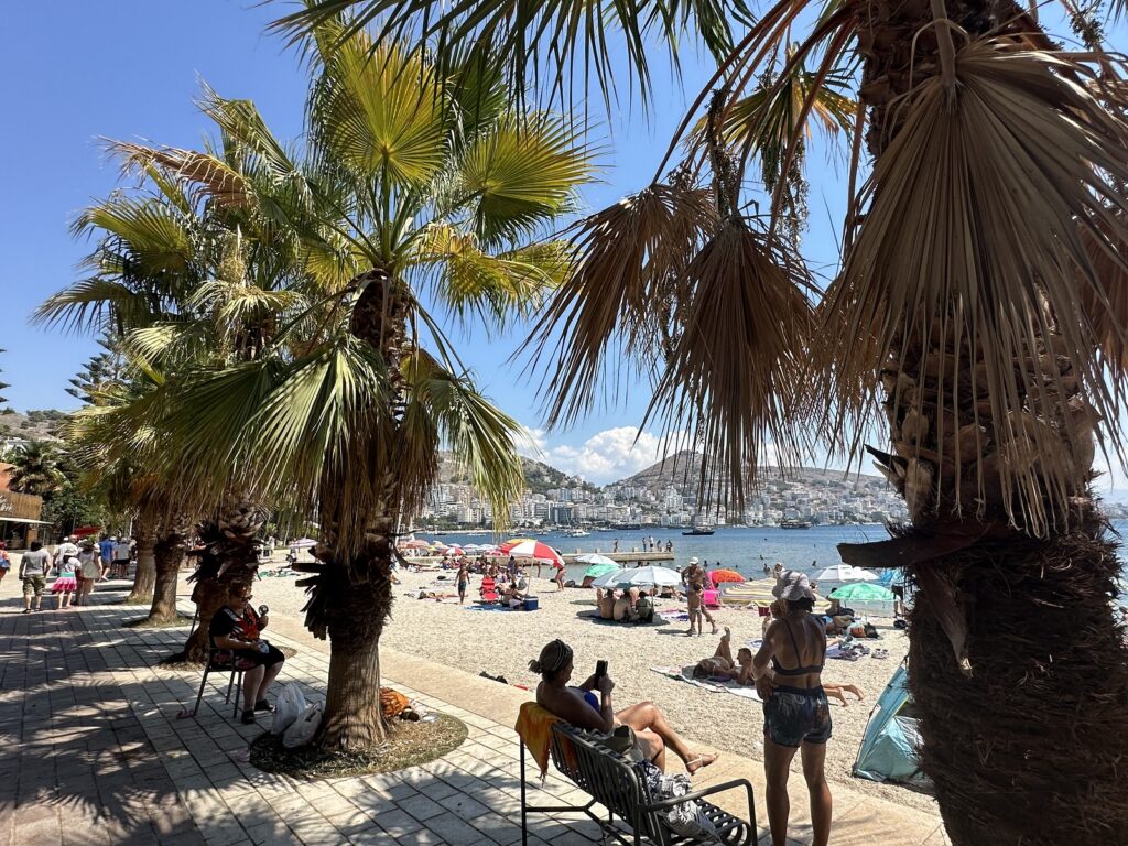 Saranda Strandpromenade
