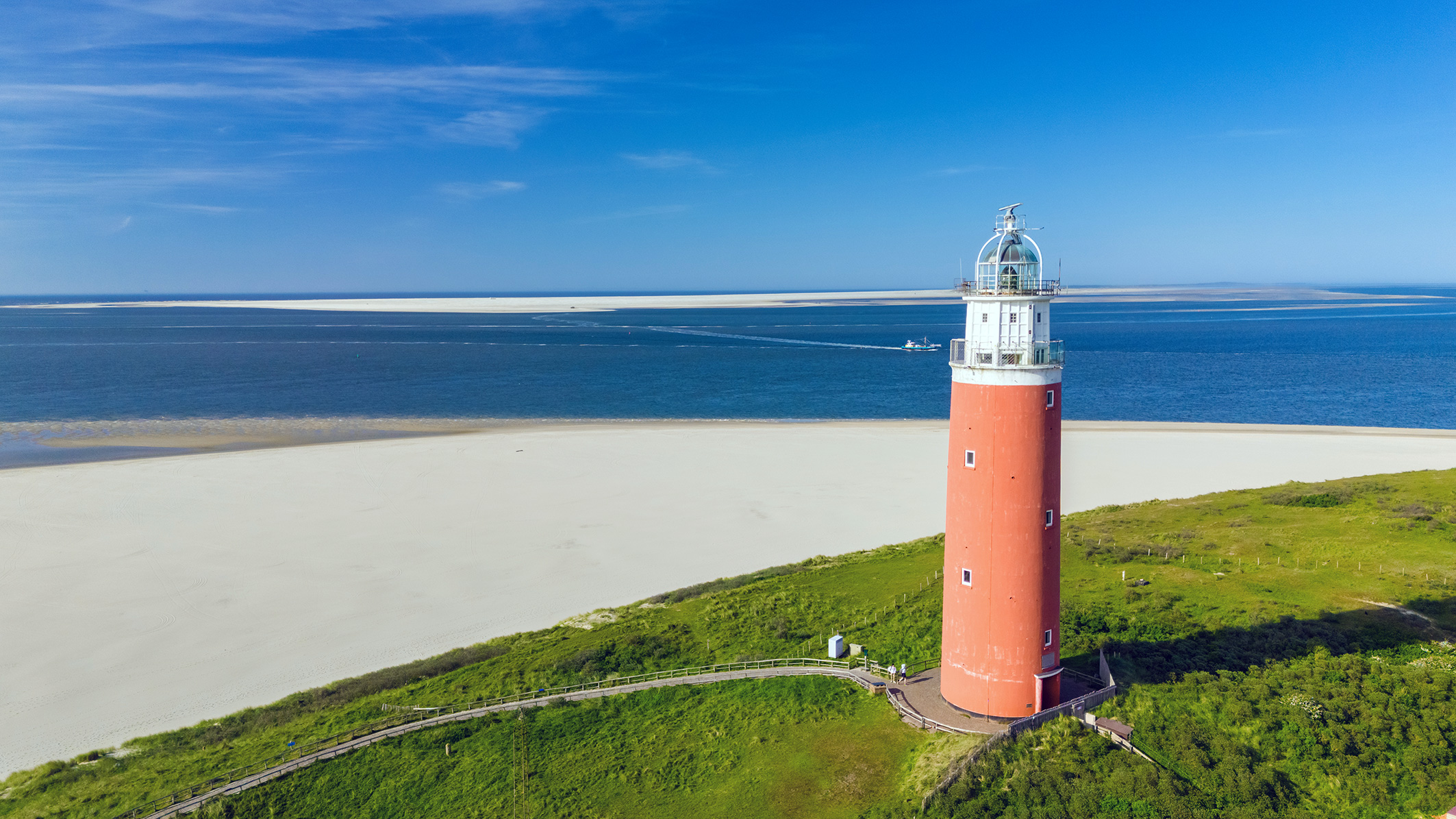 Radreise Holland Niederlande - Isselmeer - Radtour Insel Texel - Leuchtturm
